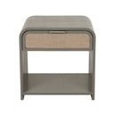 Chloe Arc Bedside - Snowgum