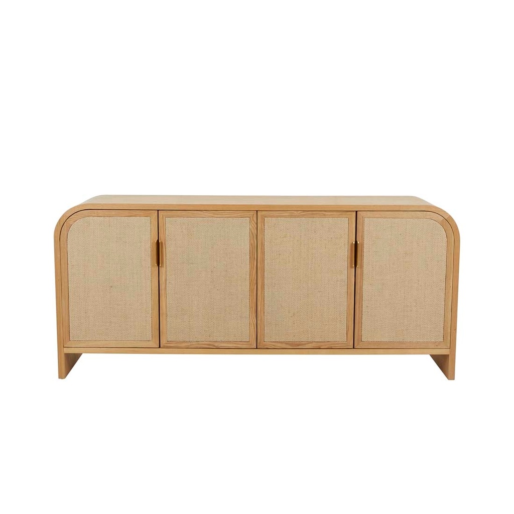 [CHLOE-ARC-BUFFET-NATURAL-ASH-BUF-CHLO-ARC] Chloe Arc Buffet - Natural Ash