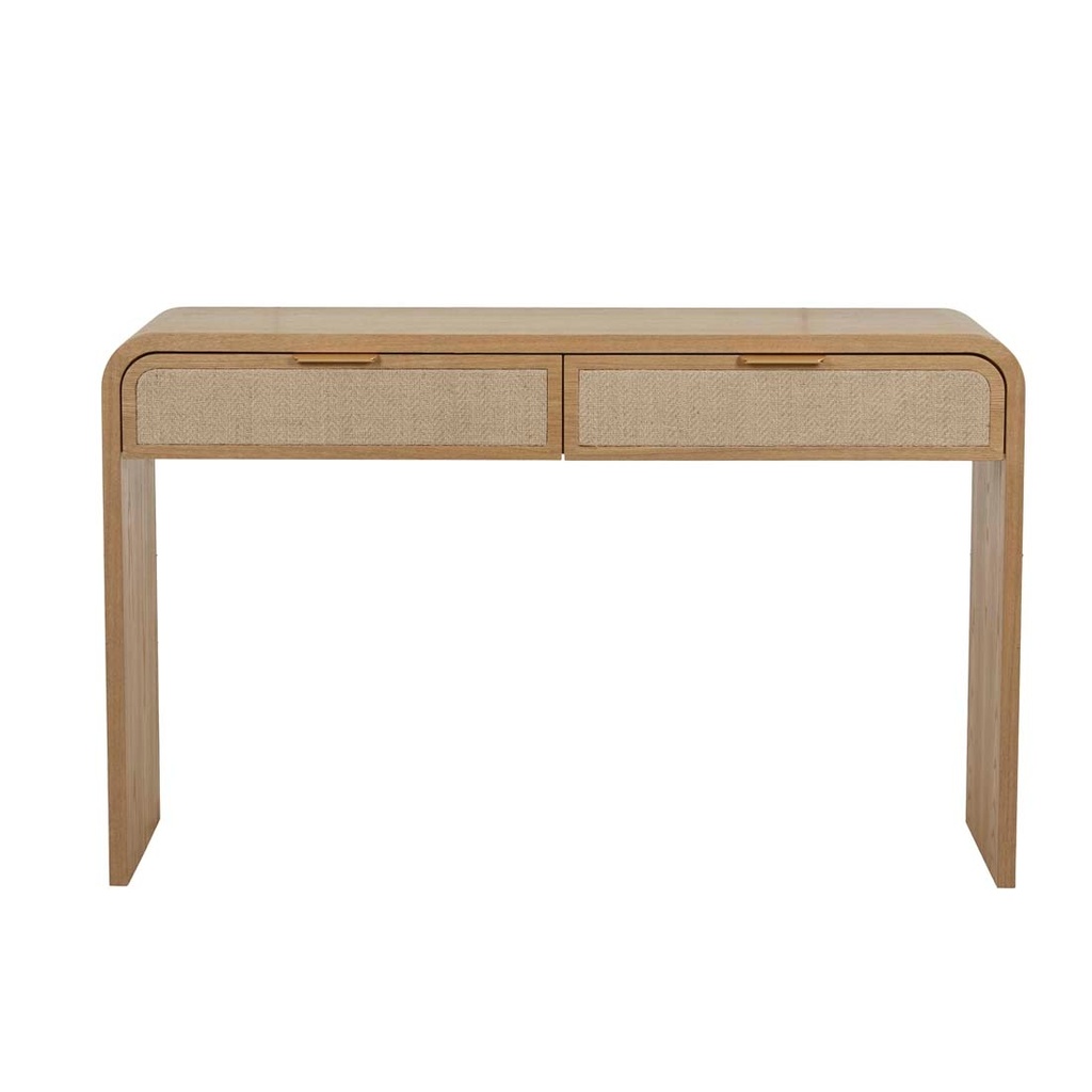 [CHLOE-ARC-CONSOLE-NATURAL-ASH-CONS-CHLO-ARC] Chloe Arc Console - Natural Ash