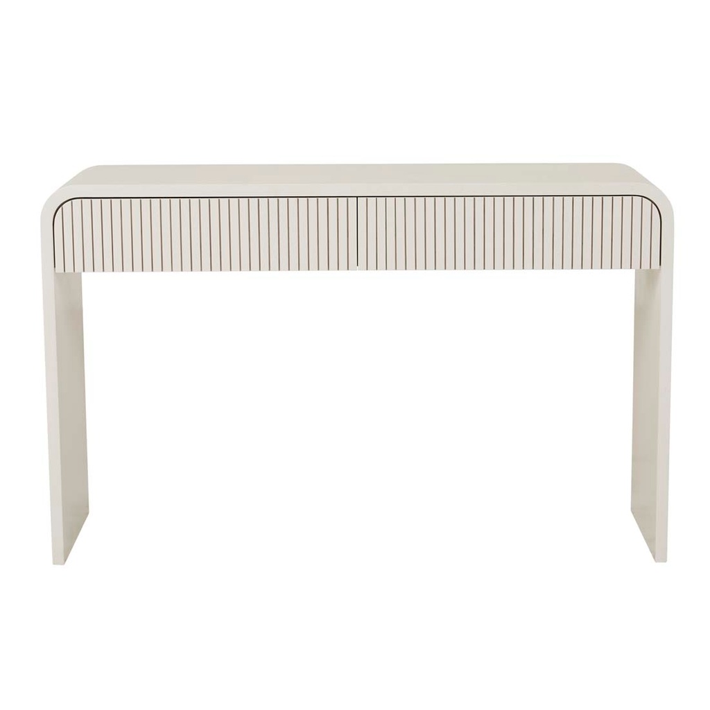 [CHLOE-CHANNEL-CONSOLE-BONE-CONS-CHLO-CHAN] Chloe Channel Console - Bone