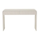 Chloe Channel Console - Bone