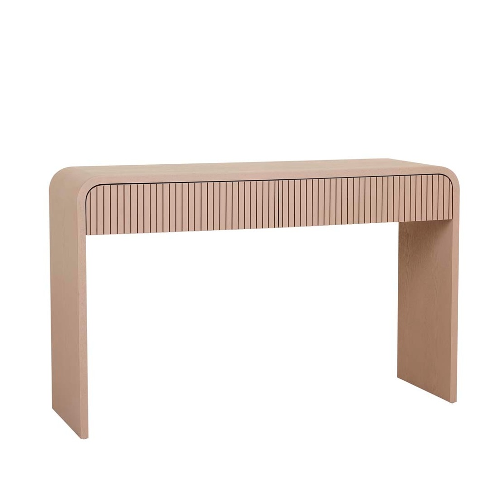 [CHLOE-CHANNEL-CONSOLE-CHAI-CONS-CHLO-CHAN] Chloe Channel Console - Chai
