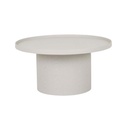 Classique Pedestal Coffee Table - Oyster Ash