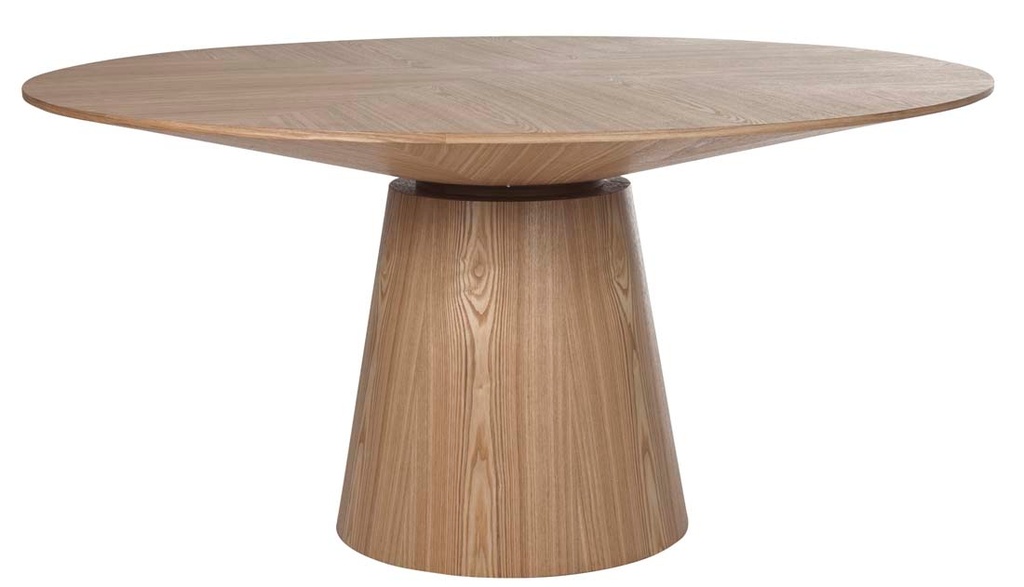 [CLASSIQUE-ROUND-DINING-TABLES-NATURAL-ASH-DT-CLAS-X] Classique Round Dining Tables - Natural Ash