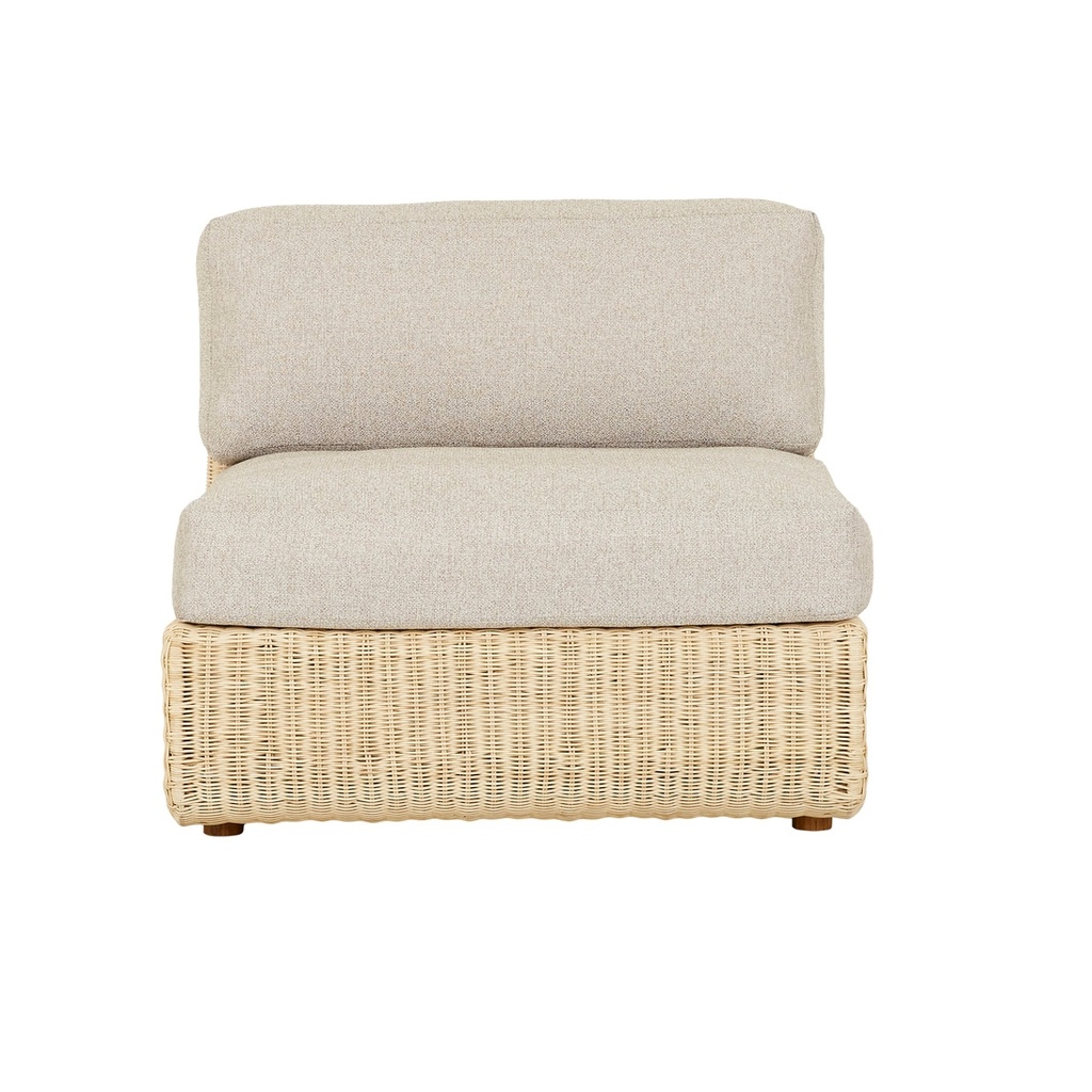 [CLOUD-RETREAT-1-SEATER-CENTRE-SOFA-ASHVILLE-NATURAL-RATTAN-SOF-CLOUD-RET1S-AVL-NAT] Cloud Retreat 1 Seater Centre Sofa - Ashville