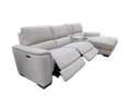 Barton 3 Seat Chaise with 2 x inbuilt Recliners