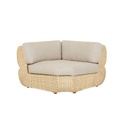 Cloud Retreat Round Corner Sofa - Ashville