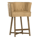 Guatemala Barchair | Aniline Leather | Cashew