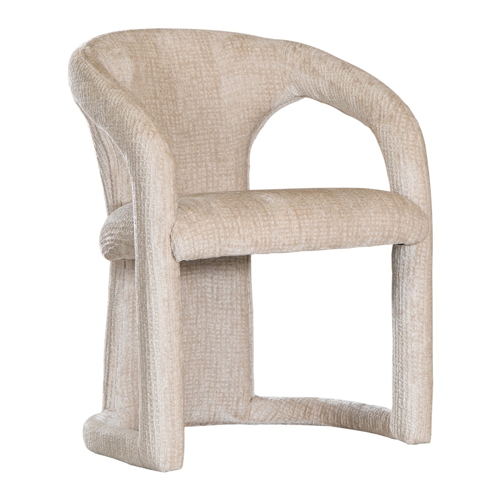 [AS-040SM] Fikile Dining Chair | Sand Mirage