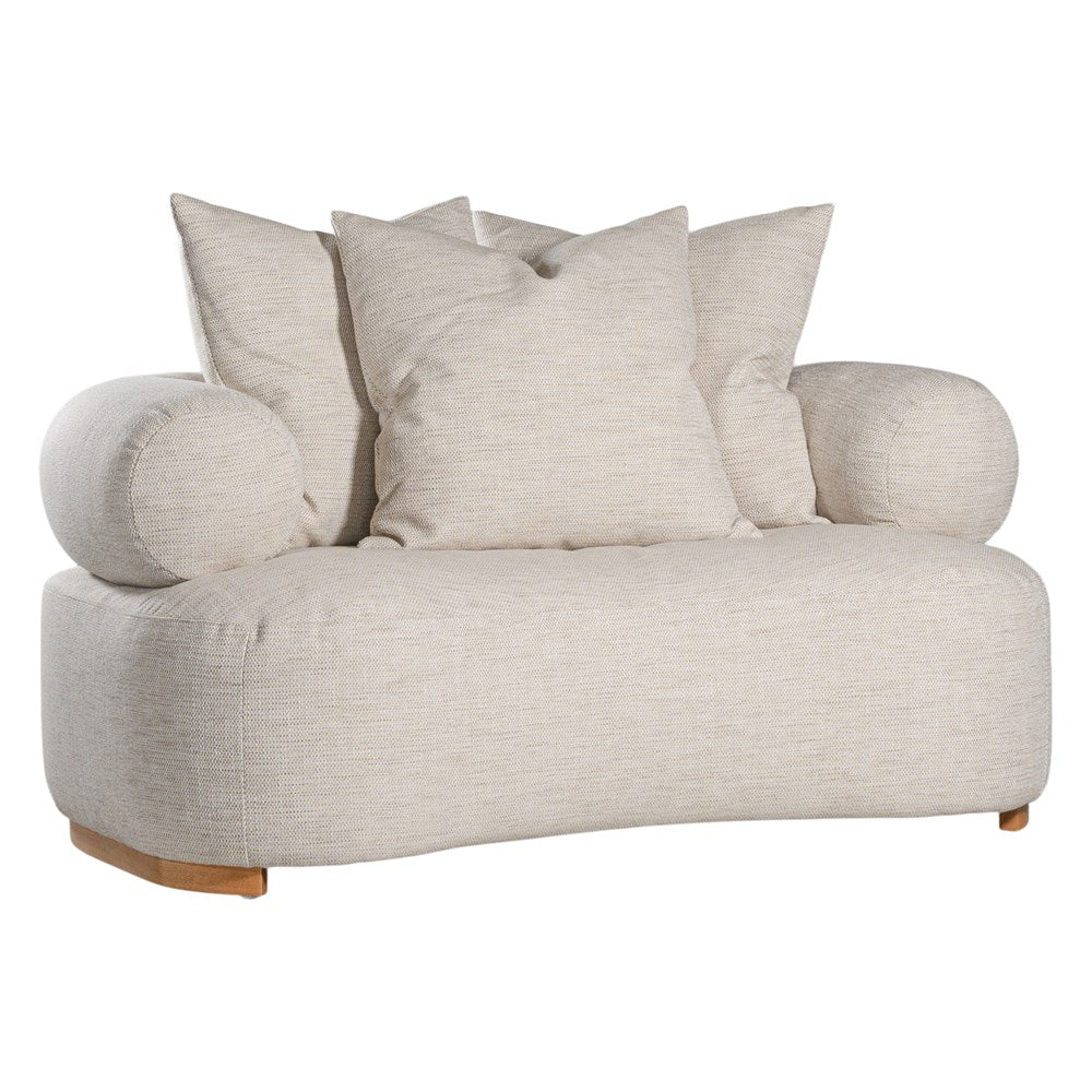 [AS-058N] Soneva Sofa | One Seater | Natural