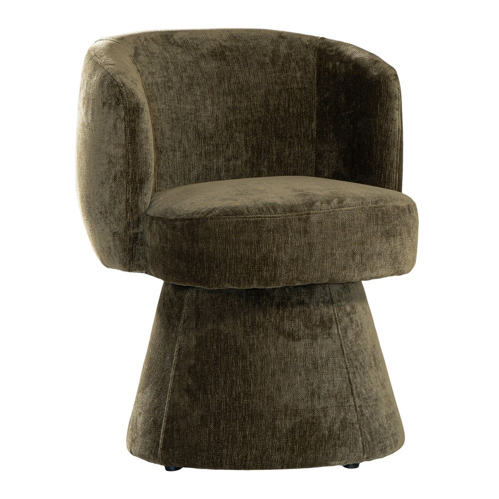 [AS-072HB] Malfi Swivel Chair | Herb