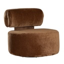 Iggy Swivel Occasional Chair | Bronze