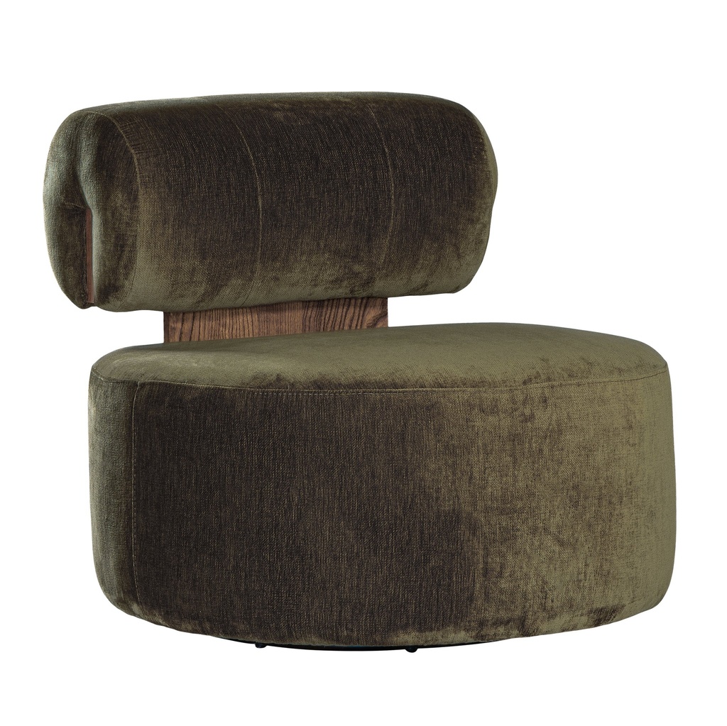 [AS-088H] Iggy Swivel Occasional Chair | Herb