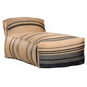 Idube Outdoor Lounger | Natural Stripe