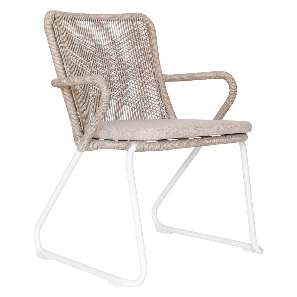 [AZ-609] Indaaba Outdoor Dining Chair | Natural