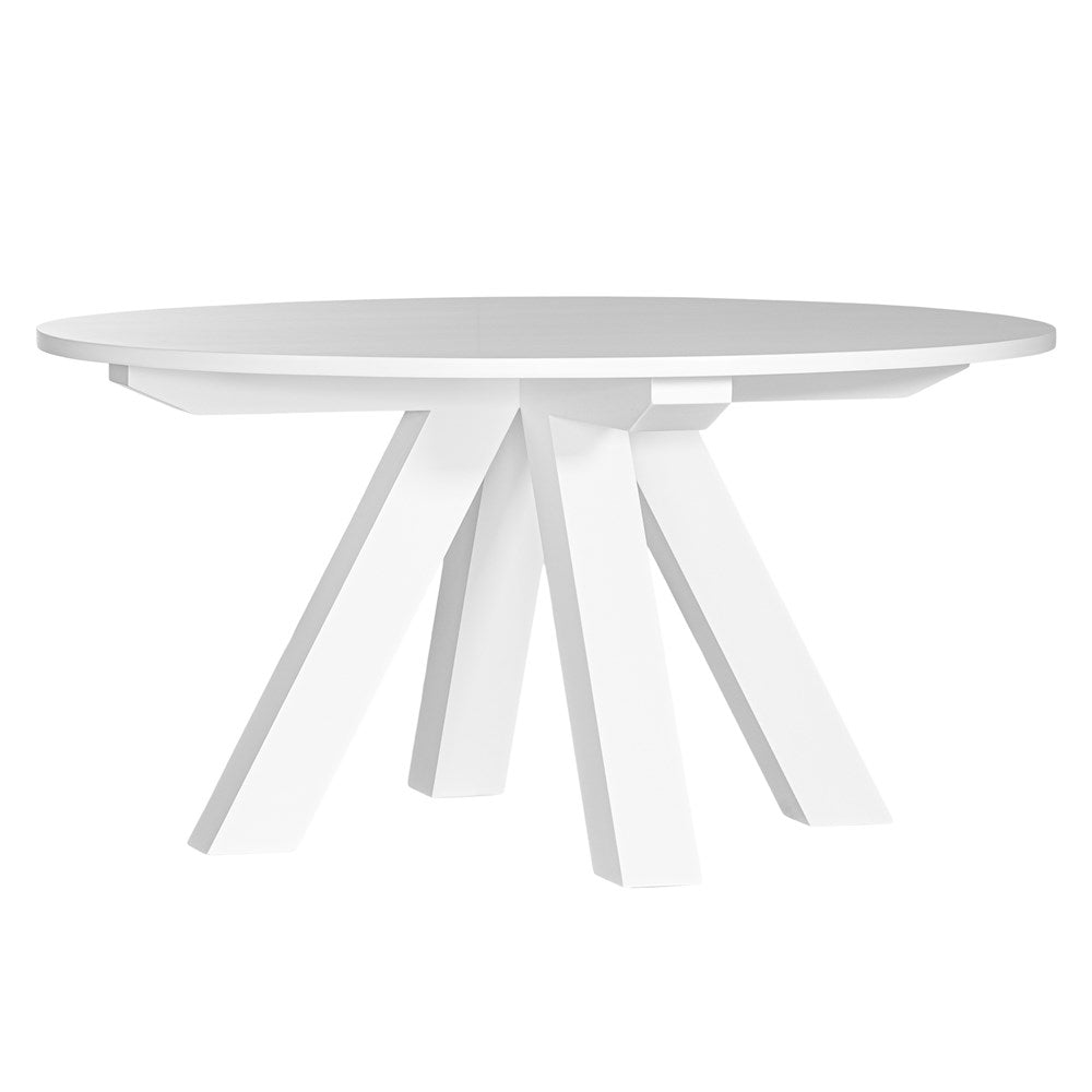 [EV-013W] St Croix Dining Table | White