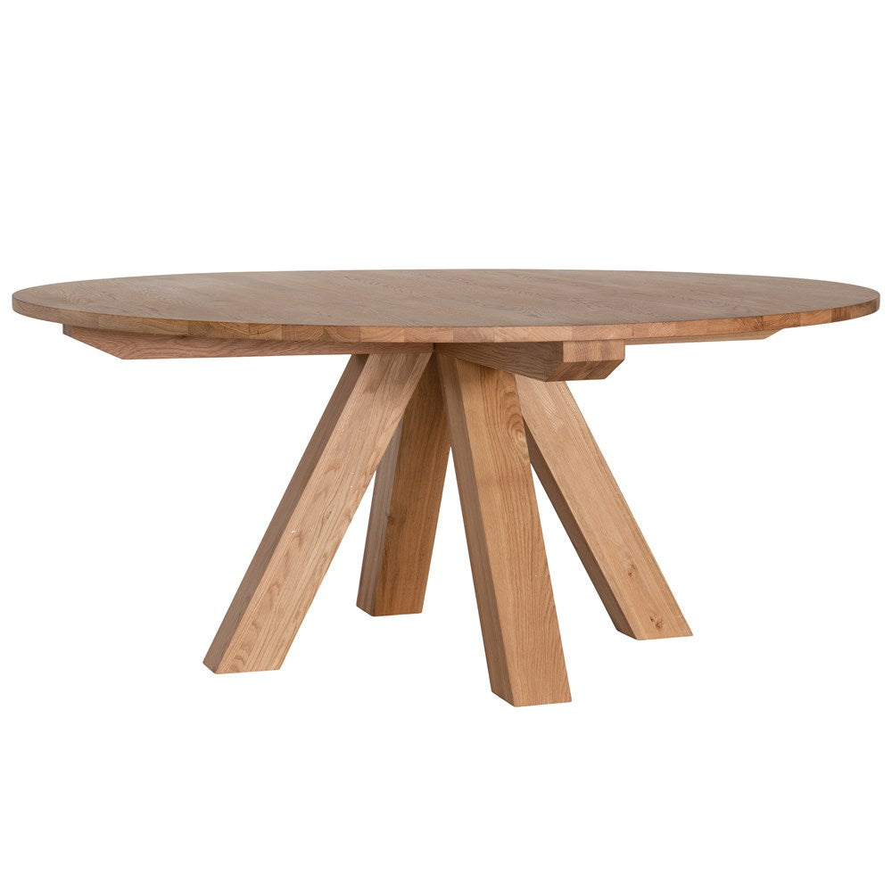 [EV-014N] St Croix Dining Table | Natural | 1.8m