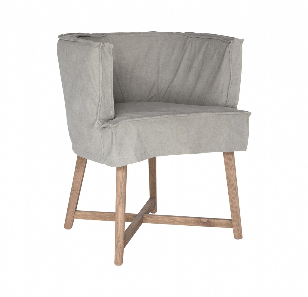 [LN-001F] Guatemala Dining Chair | Fog