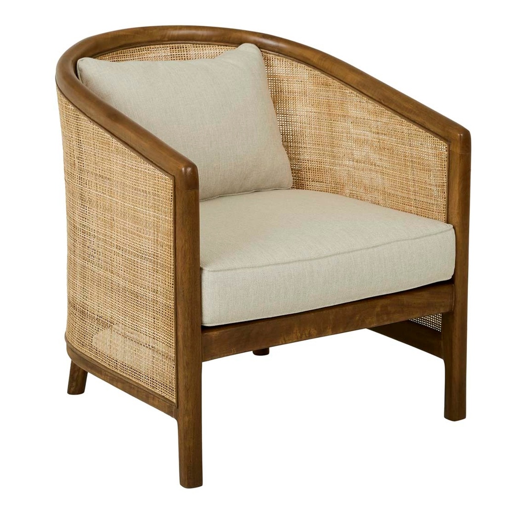 [COLOMBO-OCCASIONAL-CHAIR-NATURAL-HAZELNUT-CH-COLO-OCC-HAZELNUT] Colombo Occasional Chair - Natural - Hazelnut