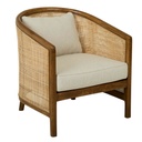 Colombo Occasional Chair - Natural - Hazelnut