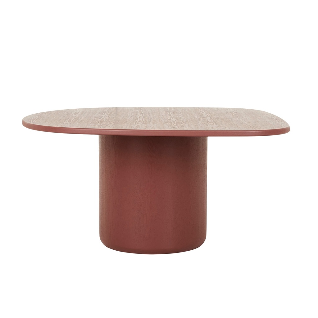 [COMET-DINING-TABLE-BRICK-DT-COM-X] Comet Dining Table - Brick