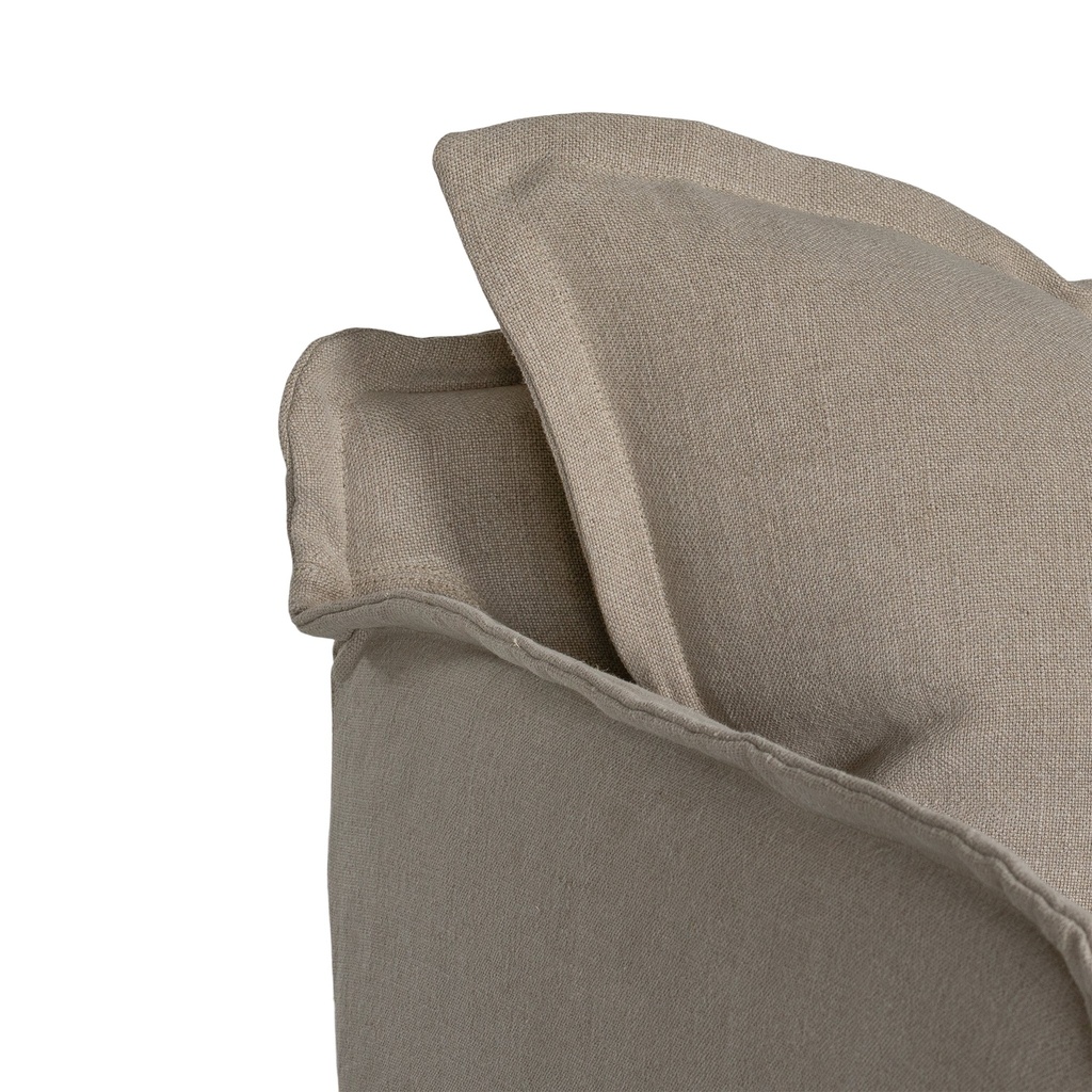 [QA-001NCB] Singita Replacement Slipcover | Three Seater | Nia Stitching
