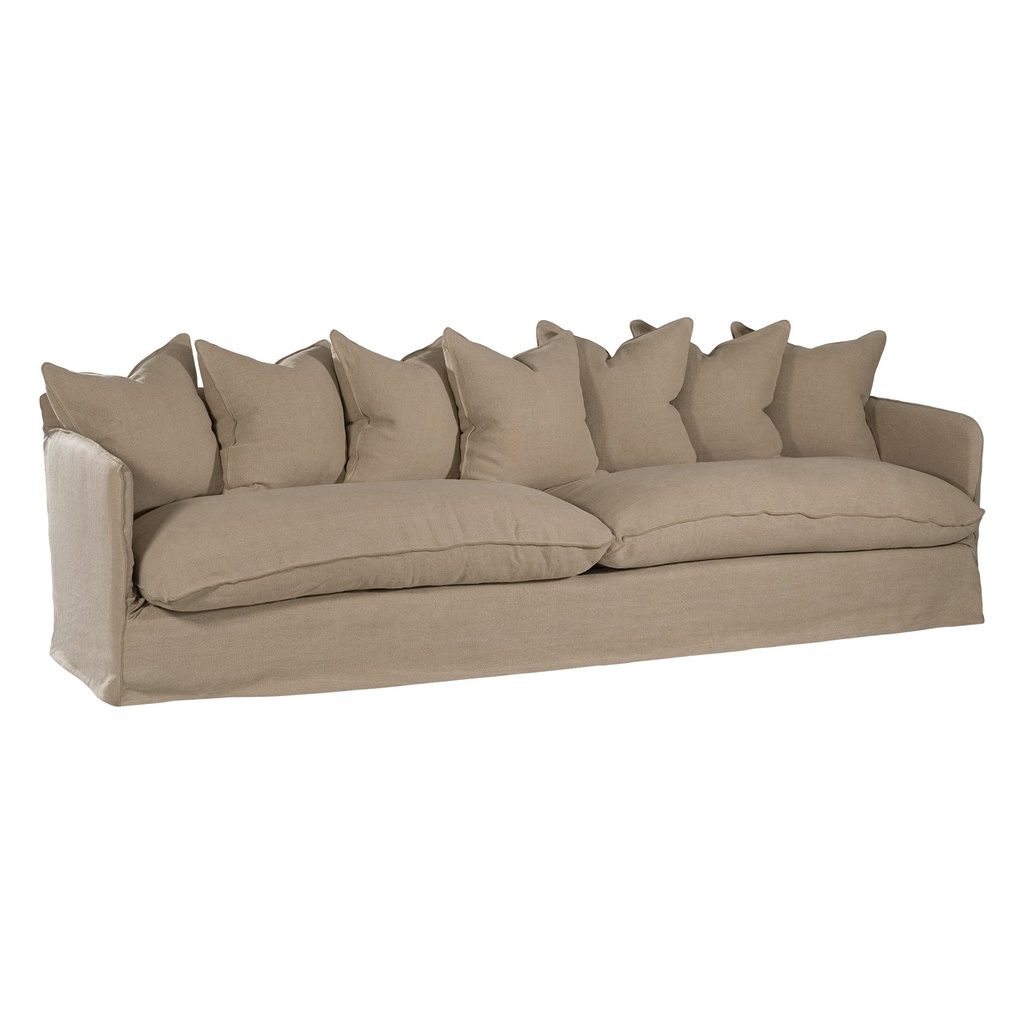[QA-009COM] Singita Sofa Replacement Slipcover | Four Seater