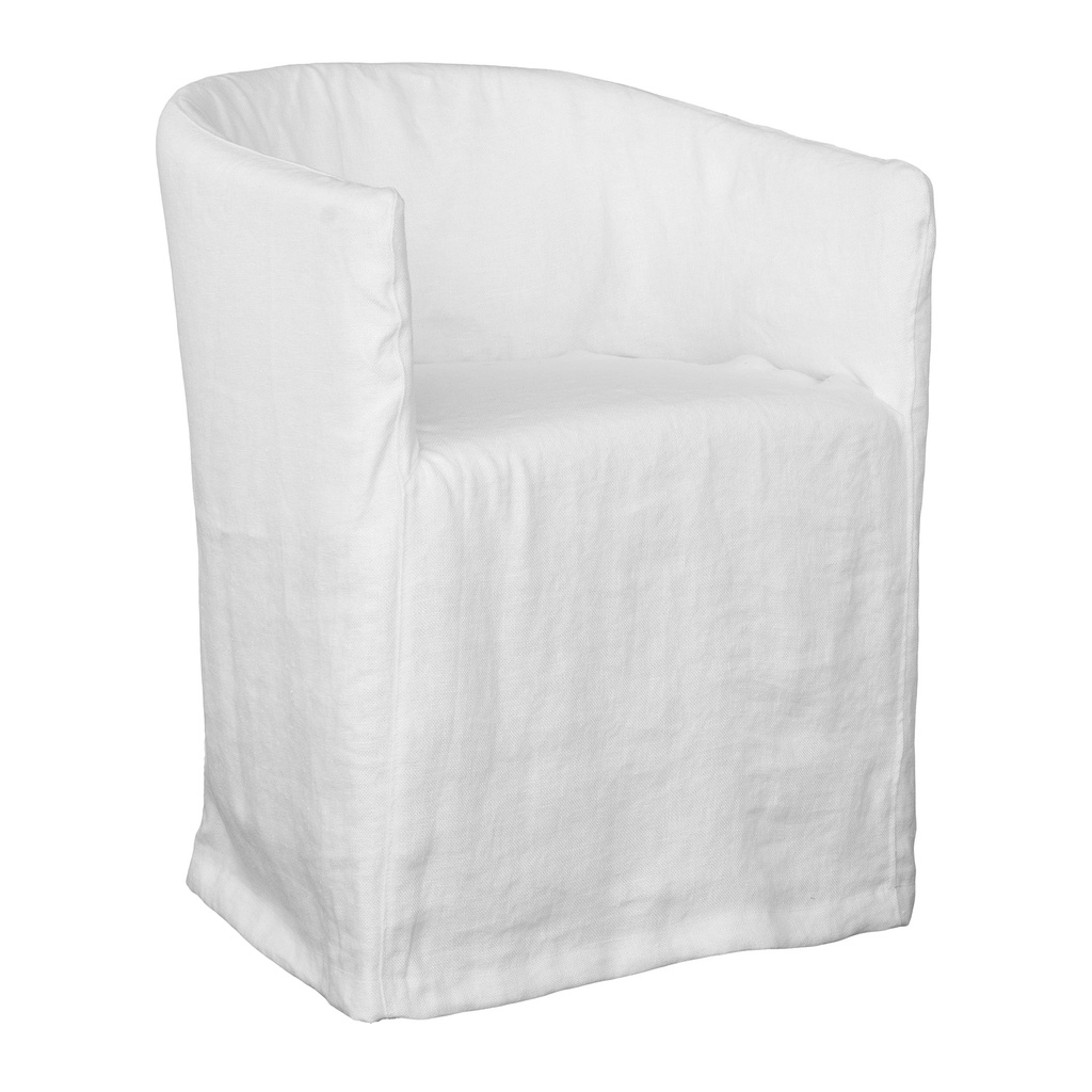[QA-025W] Hamilton Dining Chair | White