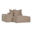 Hendrix Modular Sofa | Low Rider Arm | Chaise Left Module