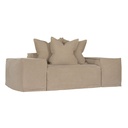 Hendrix Modular Sofa | Low Rider Arm | Double Arm Module