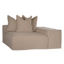 Hendrix Modular Sofa | Low Rider Long Arm | Right Chaise Module