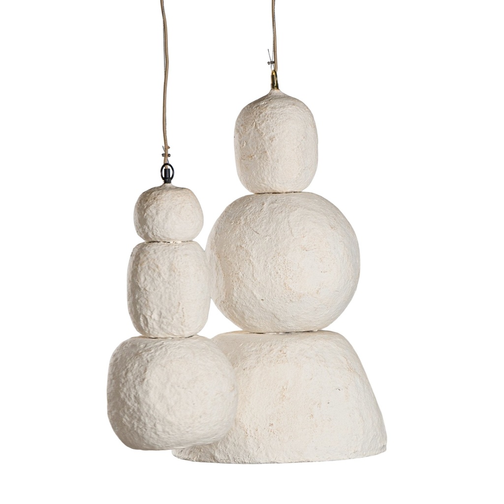 [RI-001SLR] Lulah Pendant | Sculptural Composite | Light Roast