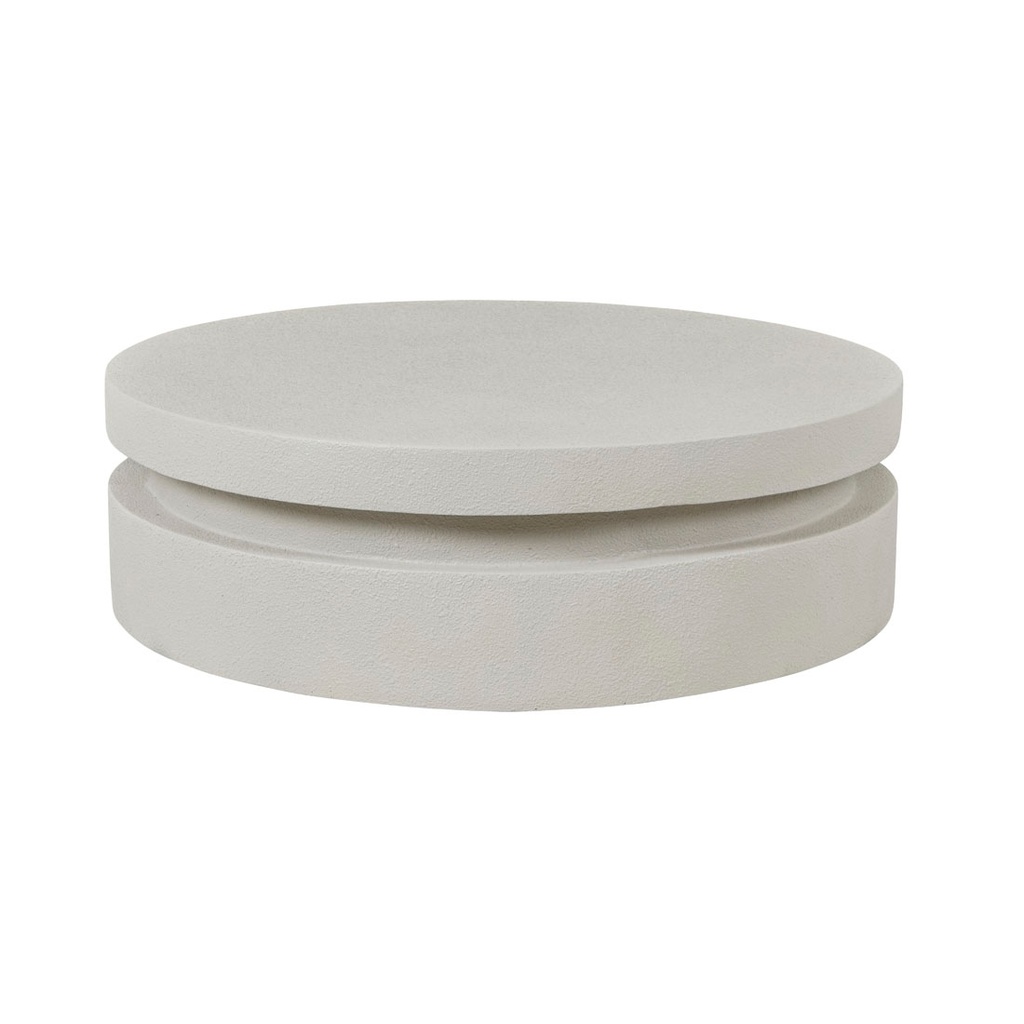 [CORSICA-BUTTON-COFFEE-TABLE-CLOUD-CTO-CORS-BUT] Corsica Button Coffee Table - Cloud