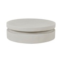 Corsica Button Coffee Table - Cloud