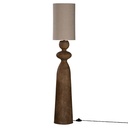 Jaala Sculptural Composite Floor Light | Dark Roast
