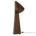 Nhara Sculptural Composite Table Lamp | Dark Roast