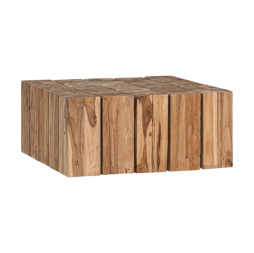 [WC-101N] Hamali Block Coffee Table | Natural
