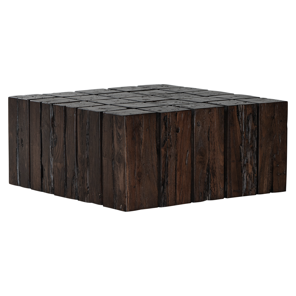 [WC-101T] Hamali Block Coffee Table | Truffle