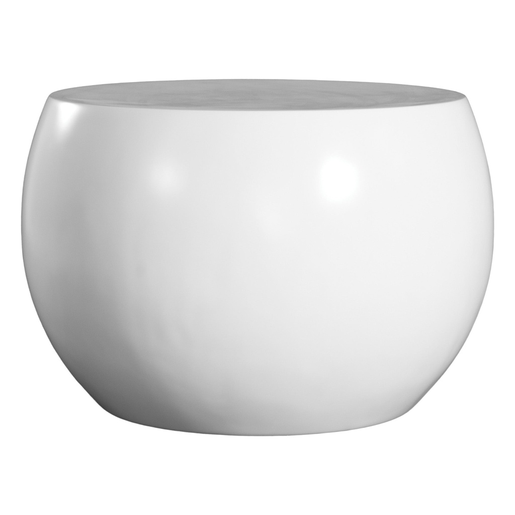[WC-272W] Santorini Side Table | White