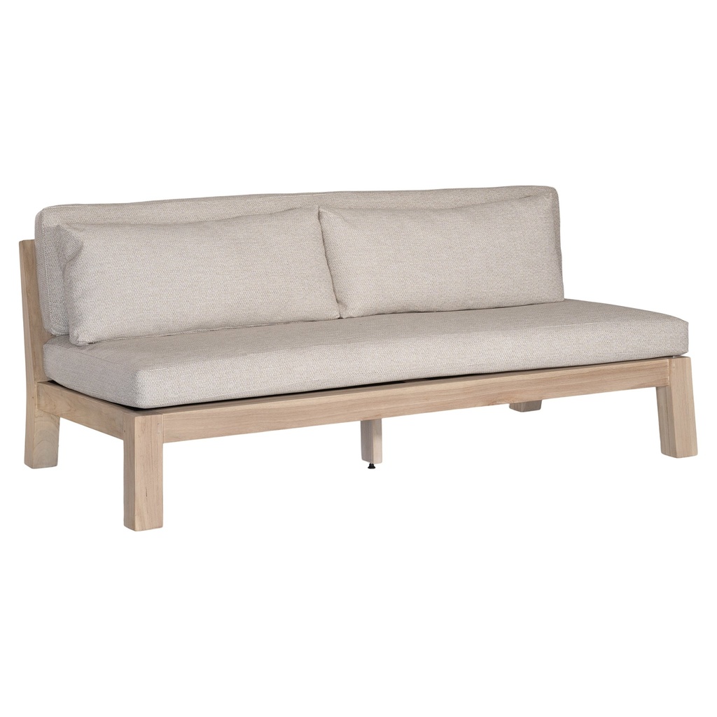 [WC-307AT] Harper Armless Sofa | Three Seater