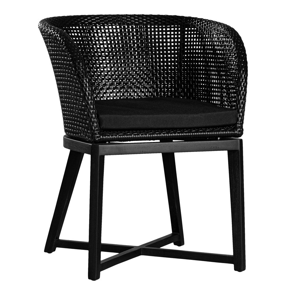 [WC-514B] Tula Dining Chair | Black