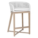 Tula Barchair | Polyrattan | White