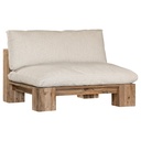 Simbah Sofa Single Seater | Luxury Natural