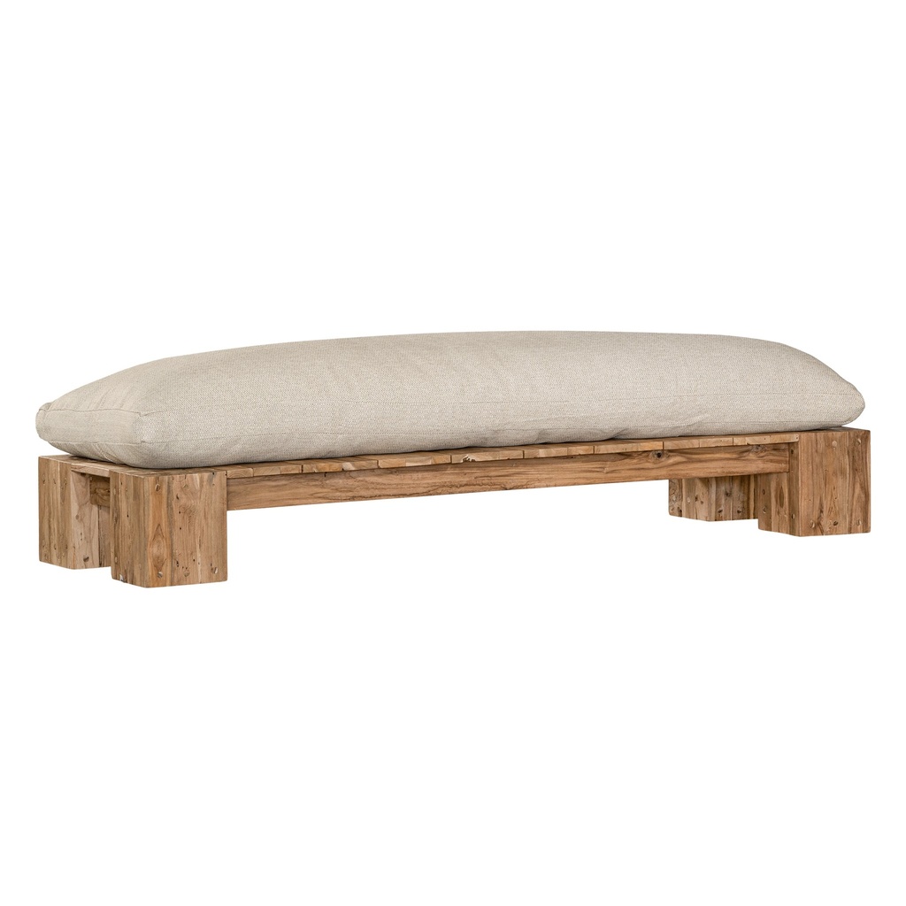 [WC-758N] Simbah Low Bench | Luxury Natural