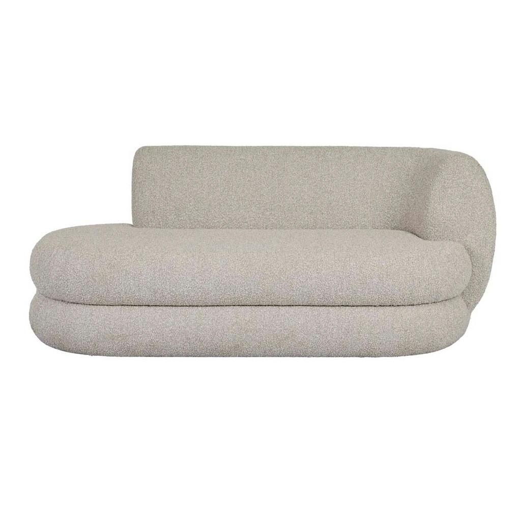 [VERA-DAYBED-RIGHT-ARM-OAT-SHERPA-DB-VERA-RIT] Vera Daybed Right Arm - Oat Sherpa