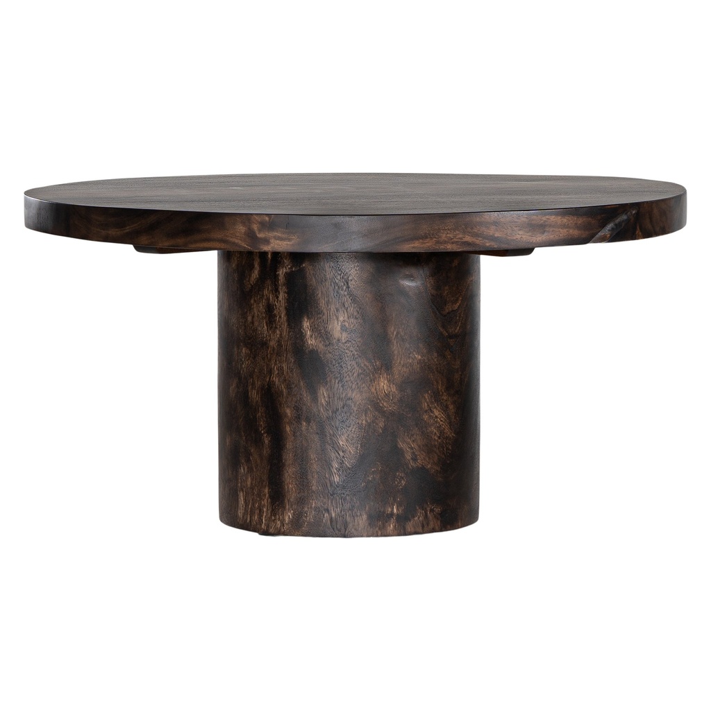 [WC-926T] Zimbabwe Dining Table | Circular | Truffle
