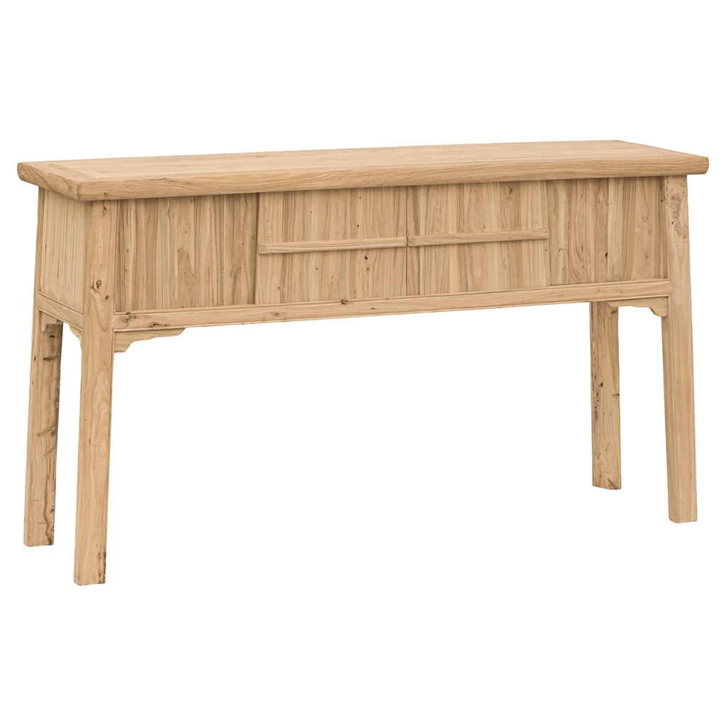 [YL-007B] Bamboo Console Table | Blonde