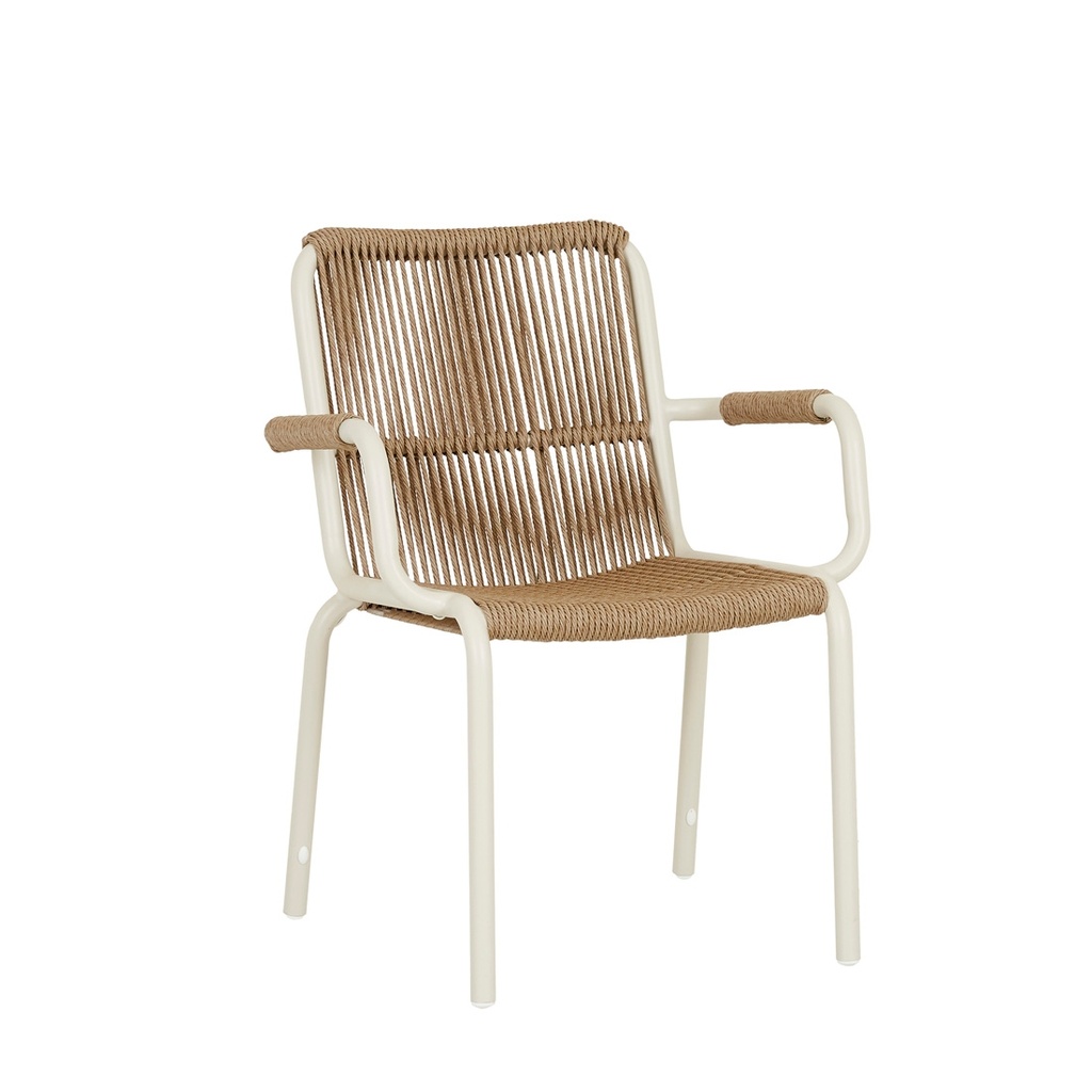 [DELPHI-SANDS-DINING-ARM-CHAIR-NATURAL-WEAVE-IVORY-WHITE-CH-DELPHI-SAN-ARM-IVORY-WHITE] Delphi Sands Dining Armchair - Natural Weave - Ivory White