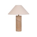 Easton Aurora Table Lamp - Rainbow Sandstone - Snow