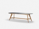Forrest Elliptical Ceramic Table